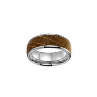 Thumbnail for Freeform rings Tungsten Carbide Whiskey Barrel  https://freeformrings.co.za/products/whiskey-barrel-silver?_pos=6&_sid=3b473e716&_ss=r&variant=39433943187552