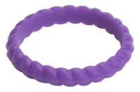 Thumbnail for Freeform Silicone Rings Braided Stackable 3 Pack