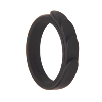 Thumbnail for Freeform Silicone Rings Stackable Silicone ring Feather Silicone Ring - 3 Pack