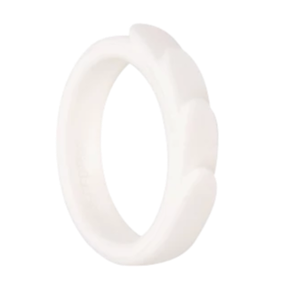 Freeform Silicone Rings Stackable Silicone ring Feather Silicone Ring - 3 Pack