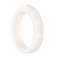 Thumbnail for Freeform Silicone Rings Stackable Silicone ring Feather Silicone Ring - 3 Pack