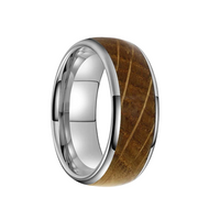 Thumbnail for Freeform rings Tungsten Carbide Whiskey Barrel  https://freeformrings.co.za/products/whiskey-barrel-silver?_pos=6&_sid=3b473e716&_ss=r&variant=39433943187552