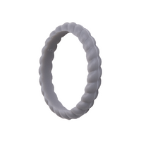 Thumbnail for Braided Stackable Silicone Ring