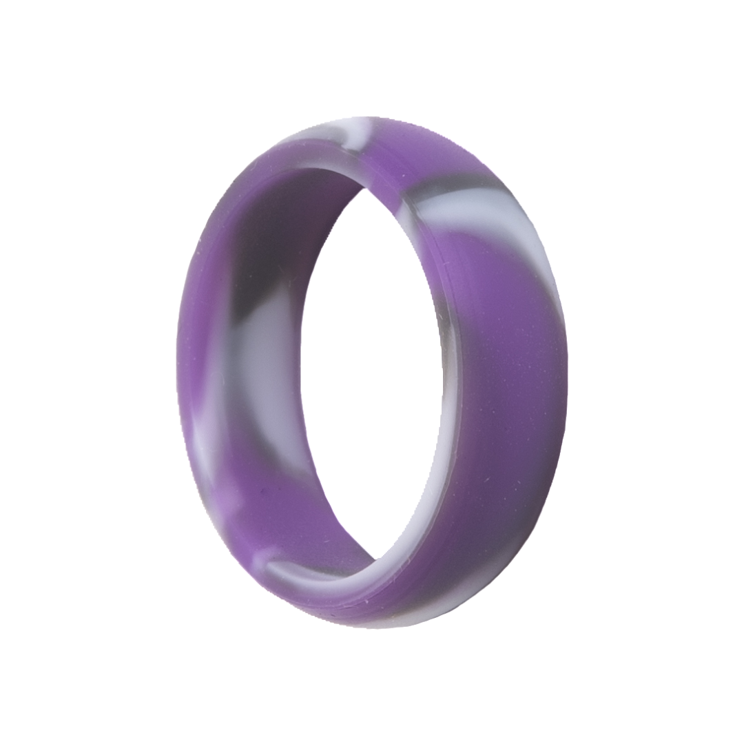 Women's Marbled Silicone Ring