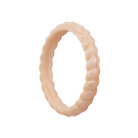 Thumbnail for Freeform Rings Silicone Rings Braided Stackable Silicone Ring