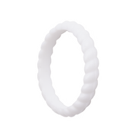 Thumbnail for Freeform Rings Silicone Rings Braided Stackable Silicone Ring