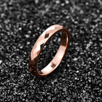 Thumbnail for Freeform Rings Tungsten Rings 5 Stellar - Rose Gold