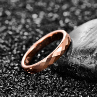 Thumbnail for Freeform Rings Tungsten Rings Stellar - Rose Gold