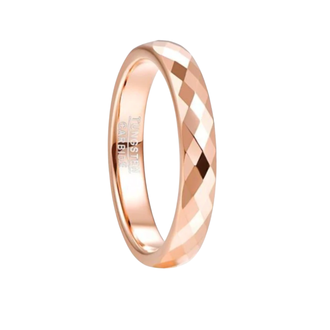 Freeform Rings Tungsten Rings Stellar - Rose Gold