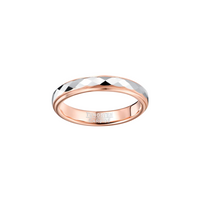 Thumbnail for Freeform Rings Tungsten Rings Stellar - Rose Gold And Silver