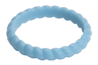 Thumbnail for Freeform Silicone Rings Braided Stackable 3 Pack