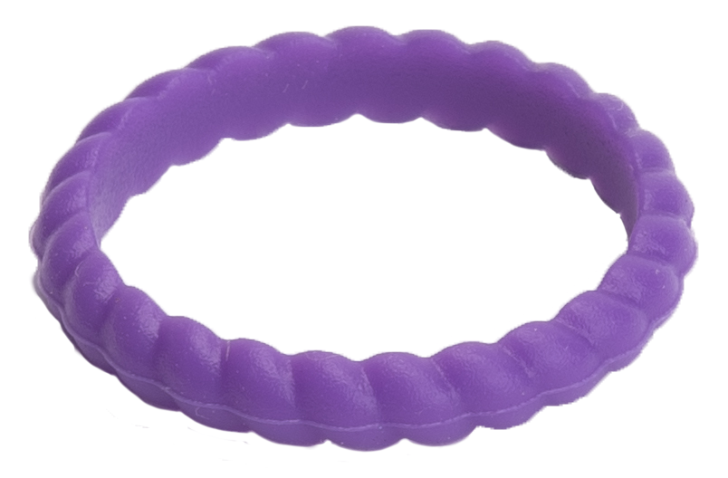 Freeform Silicone Rings Braided Stackable 3 Pack