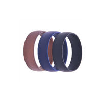 Thumbnail for Freeform Silicone Rings Silicone Rings Men's Ultralight - Three Pack